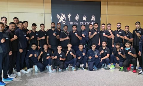 A 59-member Indian contingent has arrived in China to participate in the International Youth Boxing Gala (IANS)