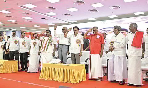 Communist Party of India’s 26th State Conference has called for strengthening the DMK-led Secular Progressive Alliance 