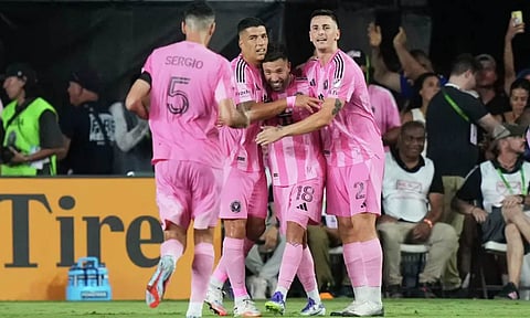 Messi scores, assists in Inter Miami''s 3-1 win over LA Galaxy (AP) 