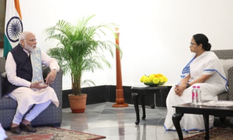 West Bengal Chief Minister Mamata Banerjee is unlikely to share the dais with Prime Minister Narendra Modi (IANS)