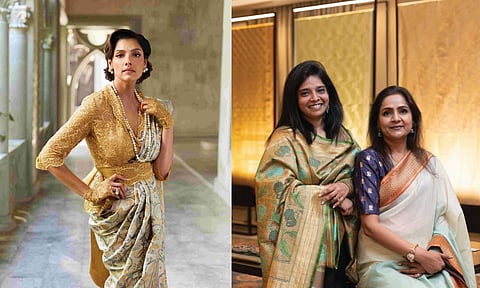 From the Varanasi to Versailles collection, Swati and Sunaina