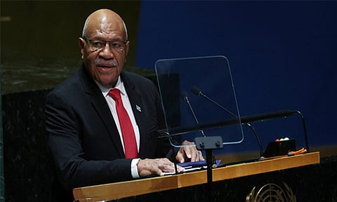 Prime Minister of Fiji, Sitiveni Ligamamada Rabuka (ANI)