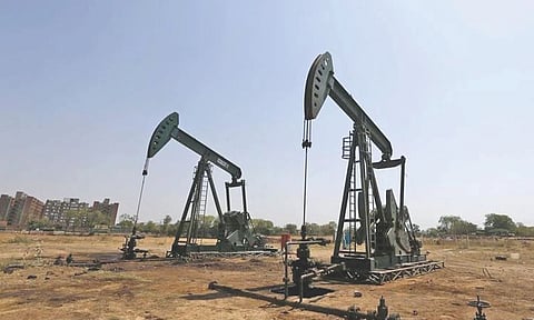 The hydrocarbon exploration well in Neduvasan village in Pudukkottai district (File photo) 