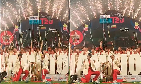 South Delhi Superstarz won the Women's Delhi Premier League title (Photo/X@DelhiPLT20)