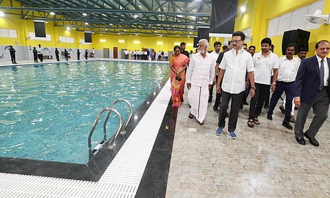Chief Minister MK Stalin inaugurates Mini Stadium in Kolathur, declares CM trophy open