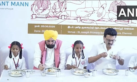 Stalin, Punjab CM launch expansion of CM’s Breakfast scheme (ANI)