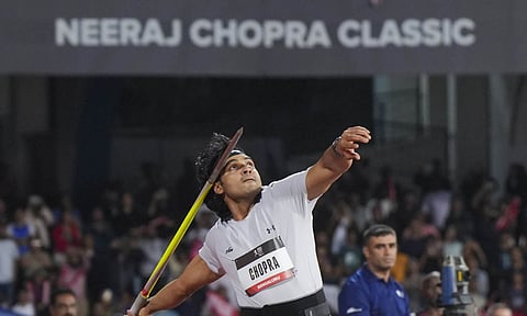Two-time Olympic medallist Neeraj Chopra (PTI) 