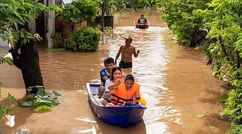 Torrential rain triggers flash flooding across parts of Laos