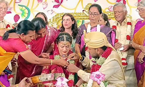 Coimbatore youth marries US woman in traditional style