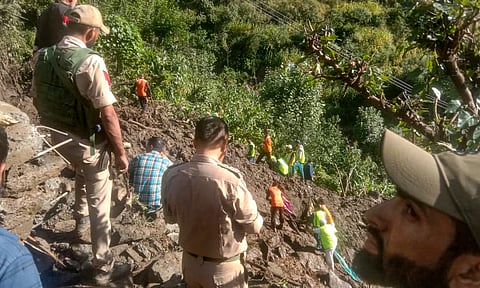 Cloudburst and landslide in J-K's Reasi, Ramban districts (PTI)