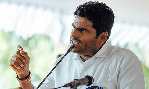 BJP leader K Annamalai 