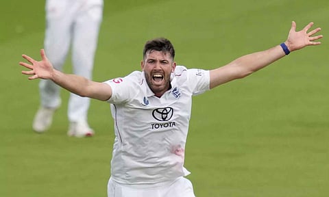 England pacer Jamie Overton (PTI) 