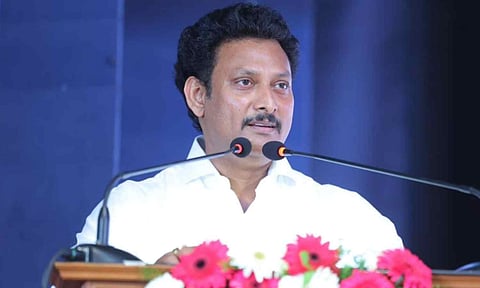 School Education Minister Anbil Mahesh Poyyamozhi 