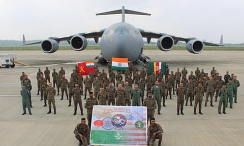 Indian Army arrives in US (IANS)