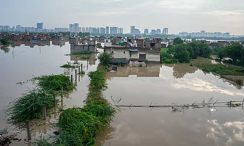 Yamuna swells past 207 metres in Delhi (PTI)