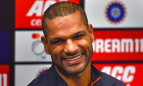 Indian cricketer Shikhar Dhawan (PTI)