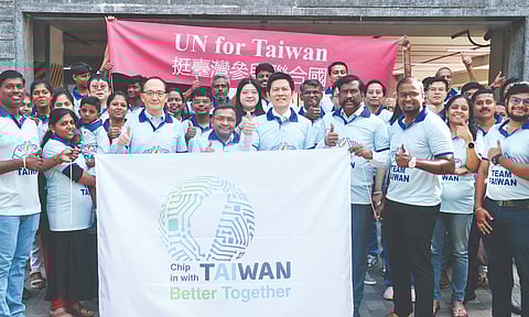 Members of the TECC and Alumni Association at the event