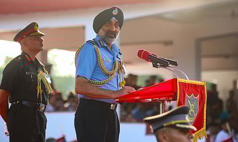 Chief of the Air Staff, Air Chief Marshal Amar Preet Singh (Photo: Justin George) 