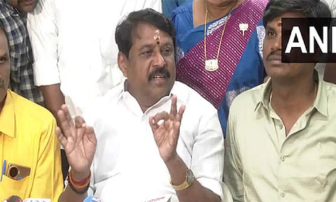 Tamil Nadu BJP chief Nainar Nagendran (ANI) 