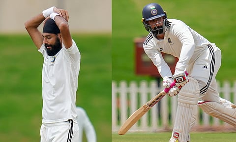 Tamil Nadu's N Jagadeesan and Gurjapneet Singh played a key role in South Zone securing lead