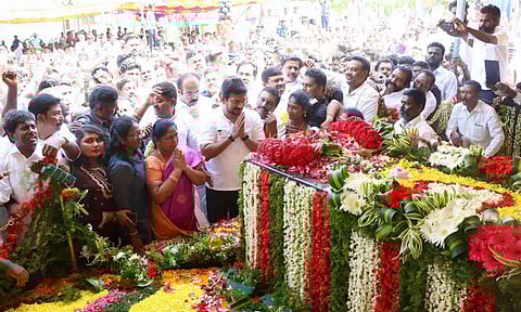 Leaders pay homage to Tyagi Immanuel Sekaran at Paramakudi