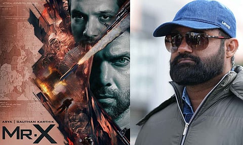 Poster of Mr X; director Manu Anand 