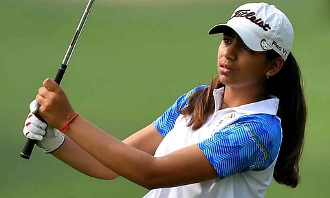 Seasoned golfer Diksha Dagar 