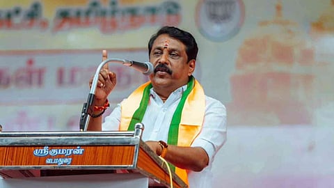 TN BJP chief Nainar Nagenthran