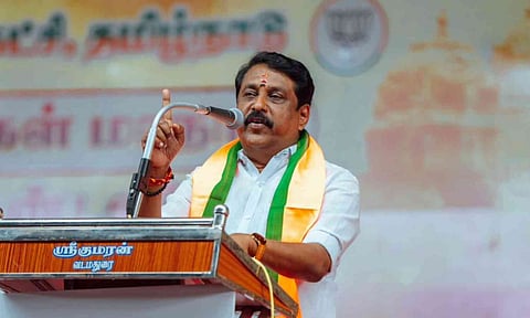 TN BJP chief Nainar Nagenthran