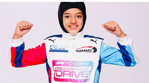 India’s racing prodigy Atiqa Mir 