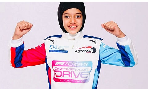 India’s racing prodigy Atiqa Mir 