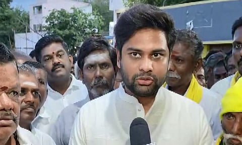 Erstwhile 42nd titular king of the Ettayapuram Samasthanam, Chaitanya Raja (ANI)