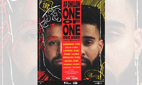 AP Dhillon has announced his India tour (ANI)