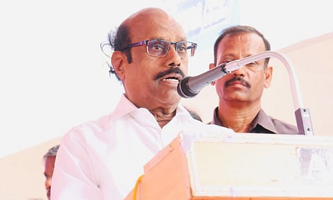 Public Works, Highways and Minor Ports Minister EV Velu (Photo: X-@evvelu)