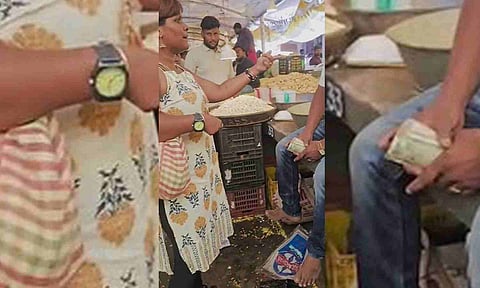 Screengrab from the viral video