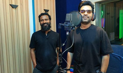 Silambarasan TR and Vetrimaaran (Photo/X)
