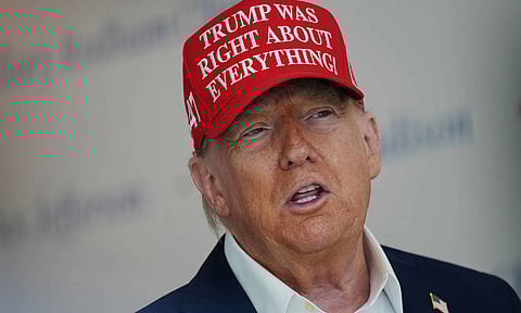 US President Donald Trump