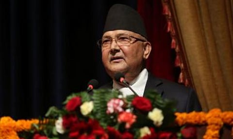 Former Nepal Prime Minister K.P. Sharma Oli (IANS)