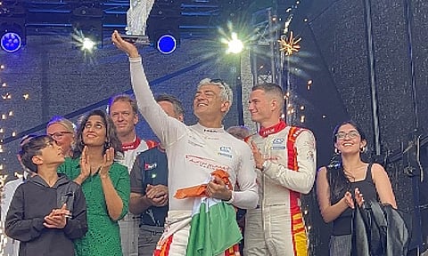 Team Ajith Kumar finishes at podium in Barcelona; keeps it lowkey