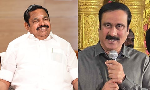 Edappadi K Palaniswami, Anbumani (L-R)