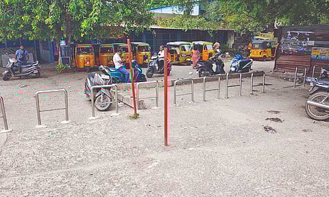 Chennai Citizen Connect: Steel bollards at Villivakkam station pose hurdles for visually impaired