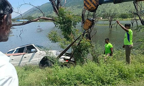 Visual from the spot