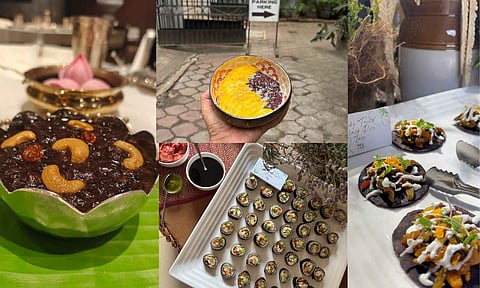 Variety of dishes at Mex It Up