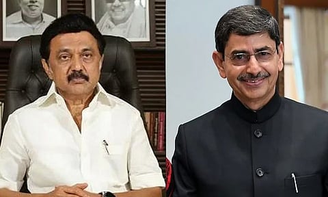 Chief Minister M K Stalin; Governor RN Ravi