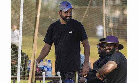 Ahead of Australia tour, Rohit Sharma trains with Abhishek Nayar at Mumbai's Shivaji Park