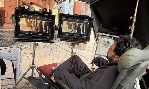 Puri-Sethupathi film set (Photo/X@PuriConnects)