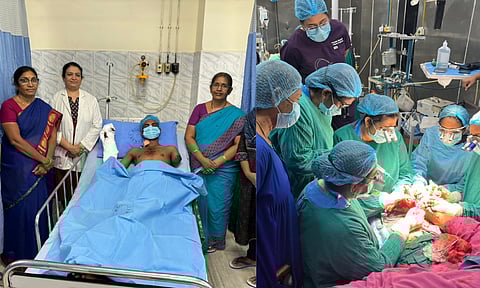 Team of doctors at the Rajiv Gandhi Government General Hospital