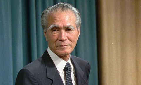 Japan's former Prime Minister Tomiichi Murayama (AP)
