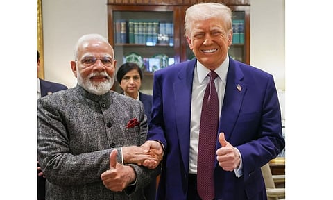 Indian Prime Minister Narendra Modi and US President Donald Trump (Photo: Instagram/ narendramodi)