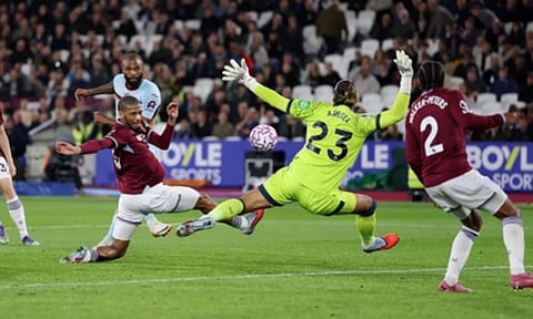 A glimpse from the match (Photo: IANS)